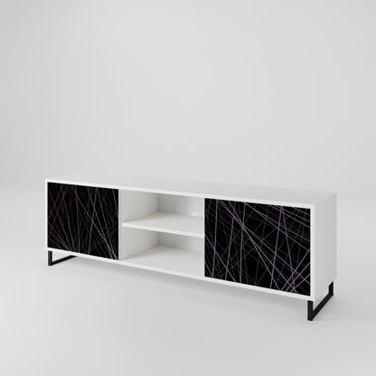 SHIMMER SPIDERGRAM 2-Door TV Cabinet