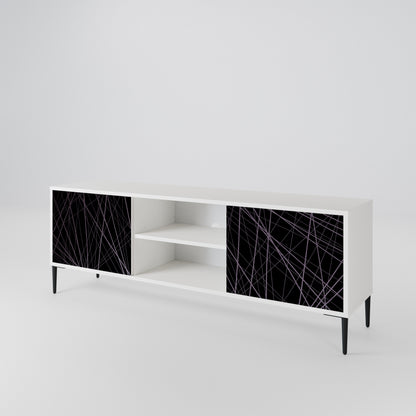 SHIMMER SPIDERGRAM 2-Door TV Cabinet
