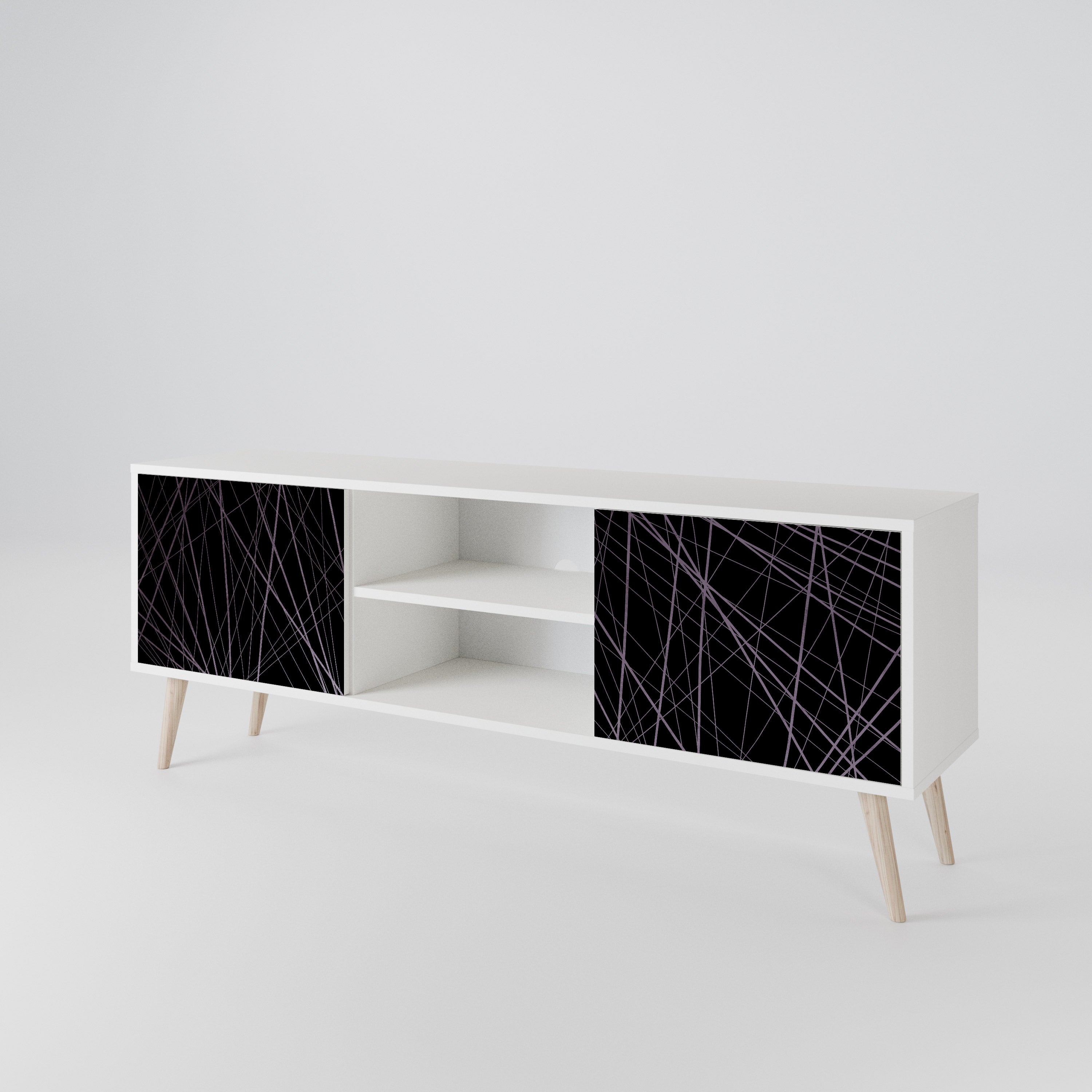 SHIMMER SPIDERGRAM Móvel de TV de 2 Portas