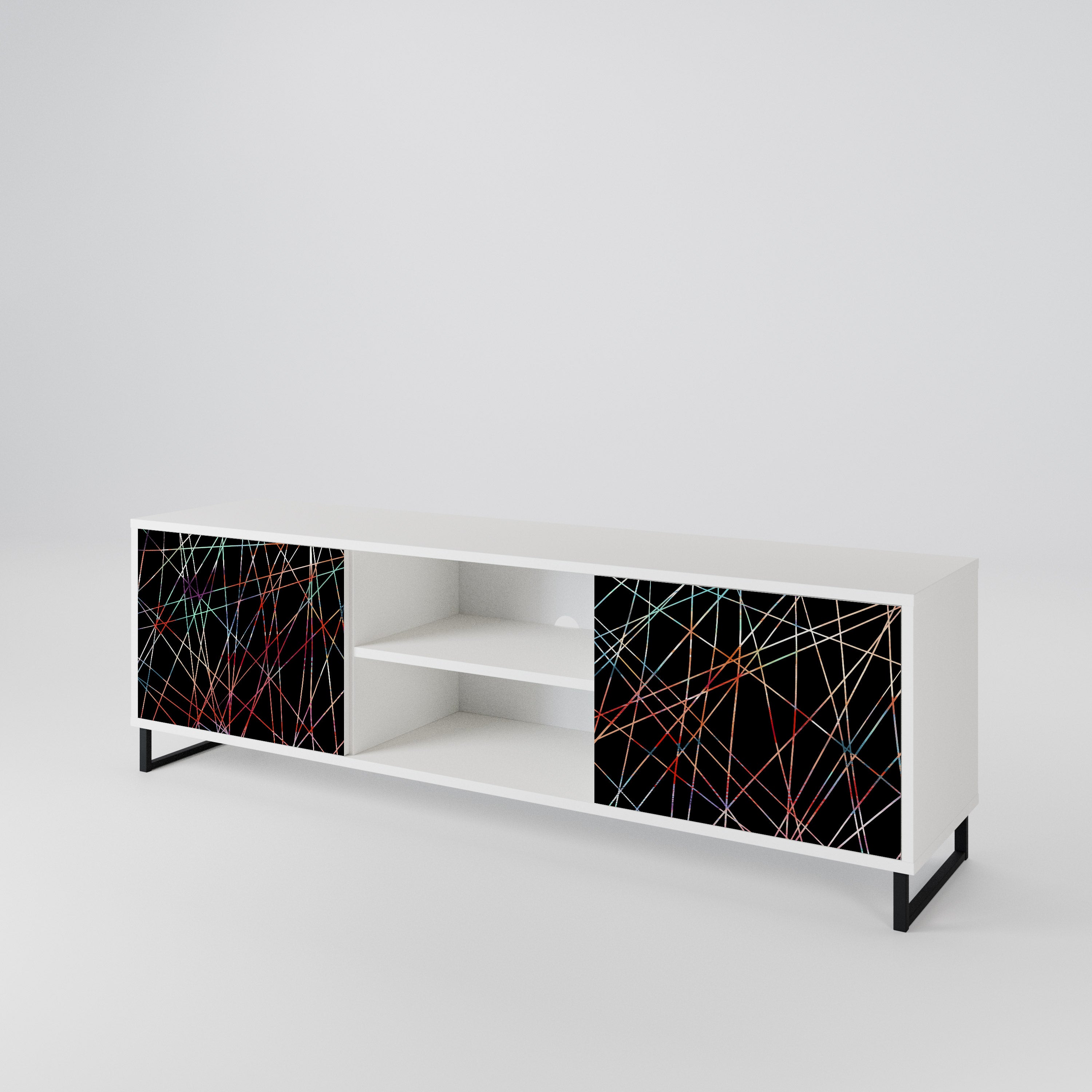 LUMINOUS SNARE Móvel de TV de 2 Portas