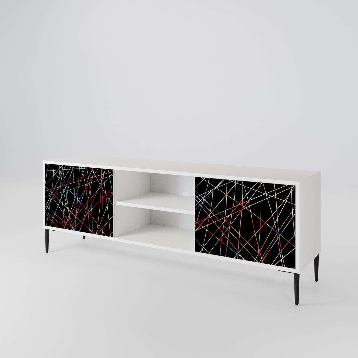 LUMINOUS SNARE Móvel de TV de 2 Portas