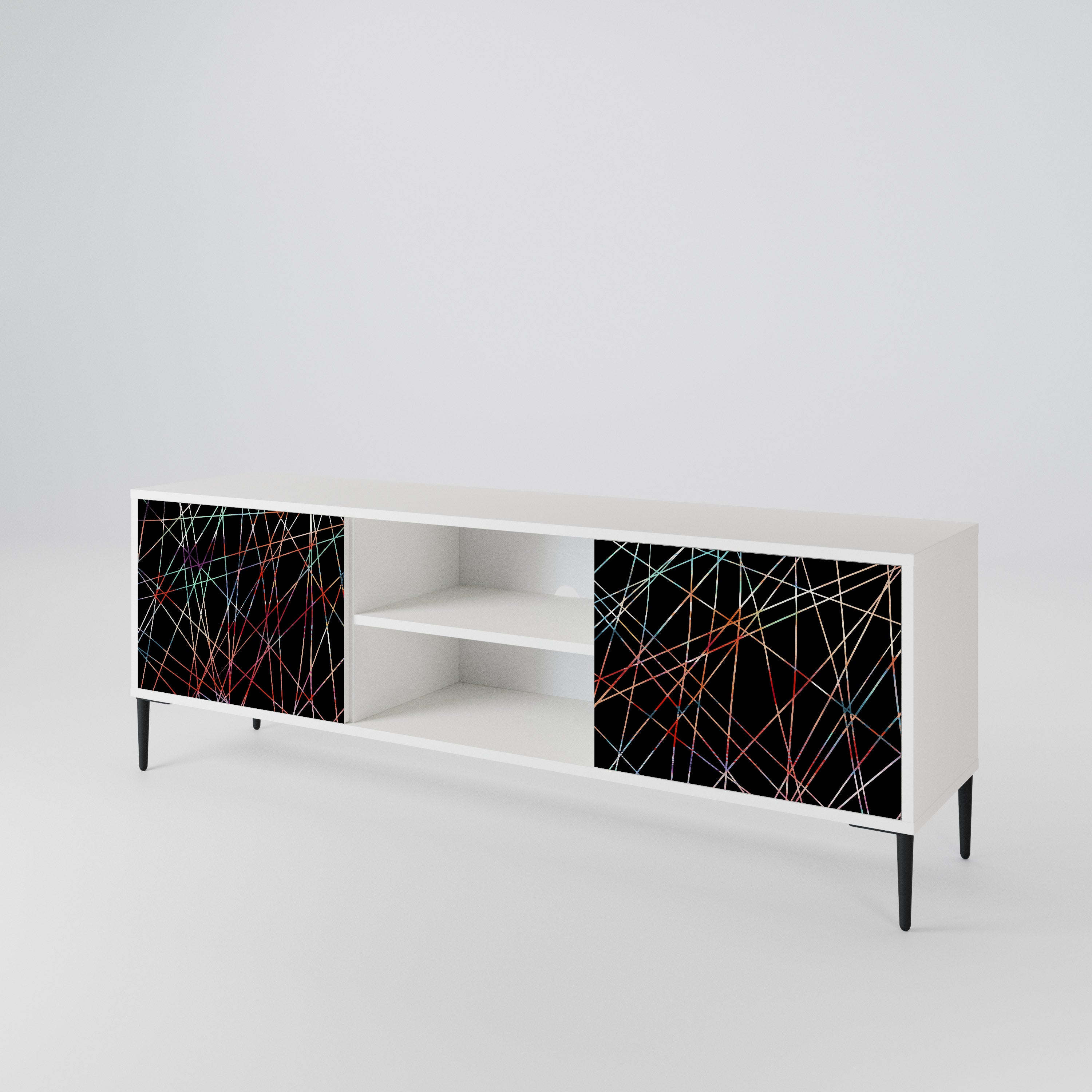 LUMINOUS SNARE Móvel de TV de 2 Portas