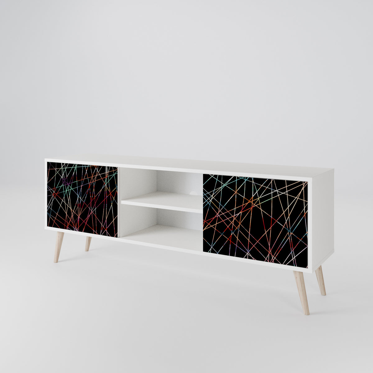 LUMINOUS SNARE Móvel de TV de 2 Portas