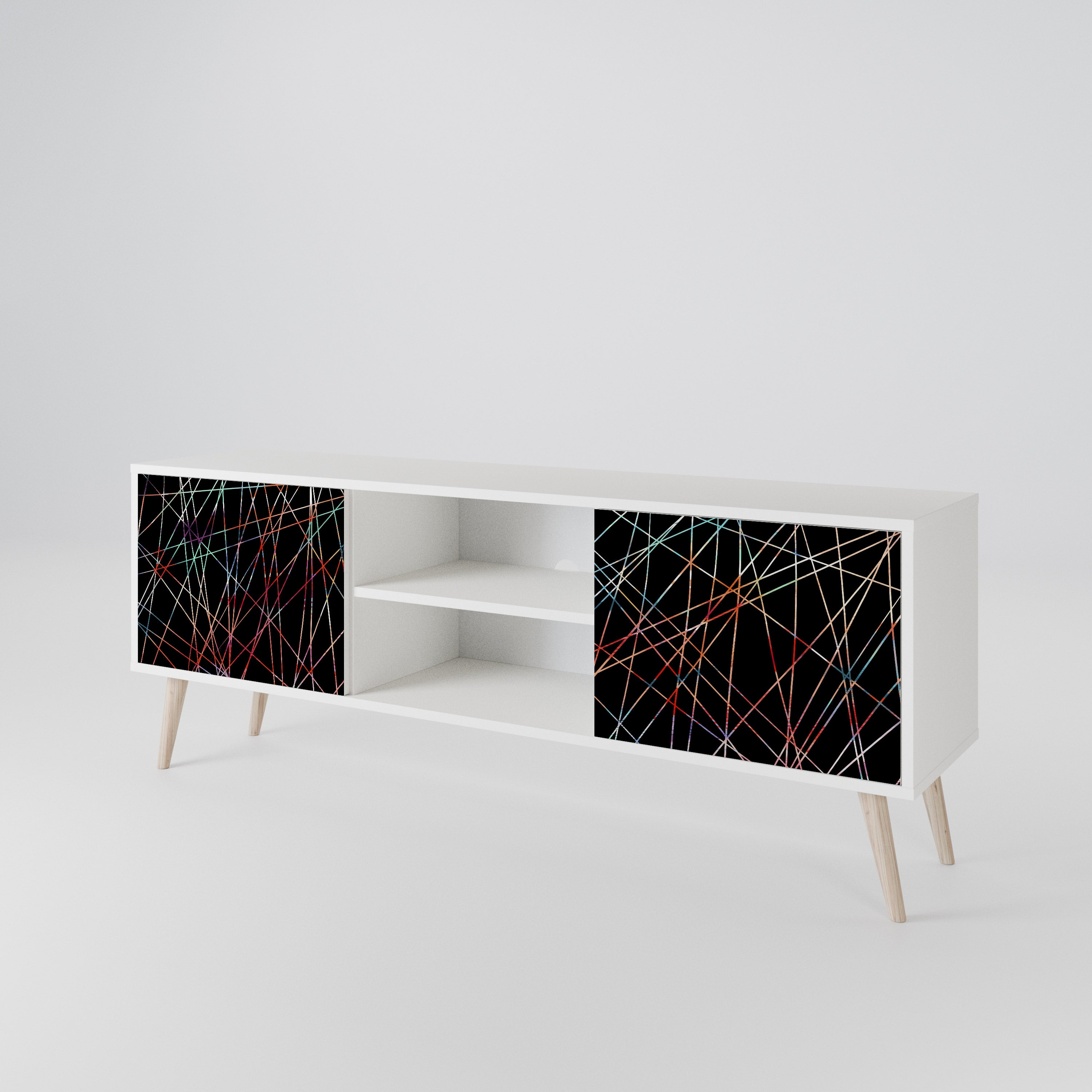 LUMINOUS SNARE Móvel de TV de 2 Portas