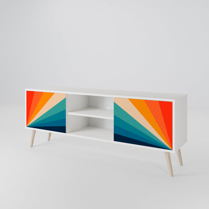 PRISM CONCUSSION Móvel de TV de 2 Portas