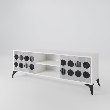GHOSTLY GRADIENTS 2-Door TV Cabinet