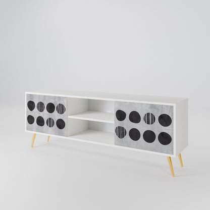 GHOSTLY GRADIENTS 2-Door TV Cabinet