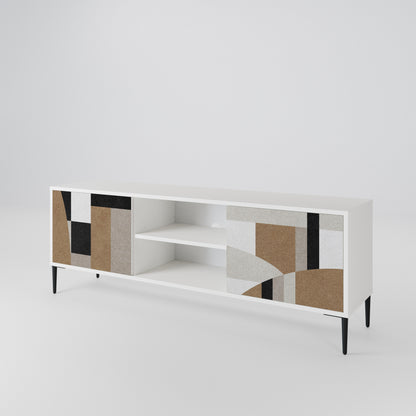 DELICATE MEMENTO 2-Door TV Cabinet