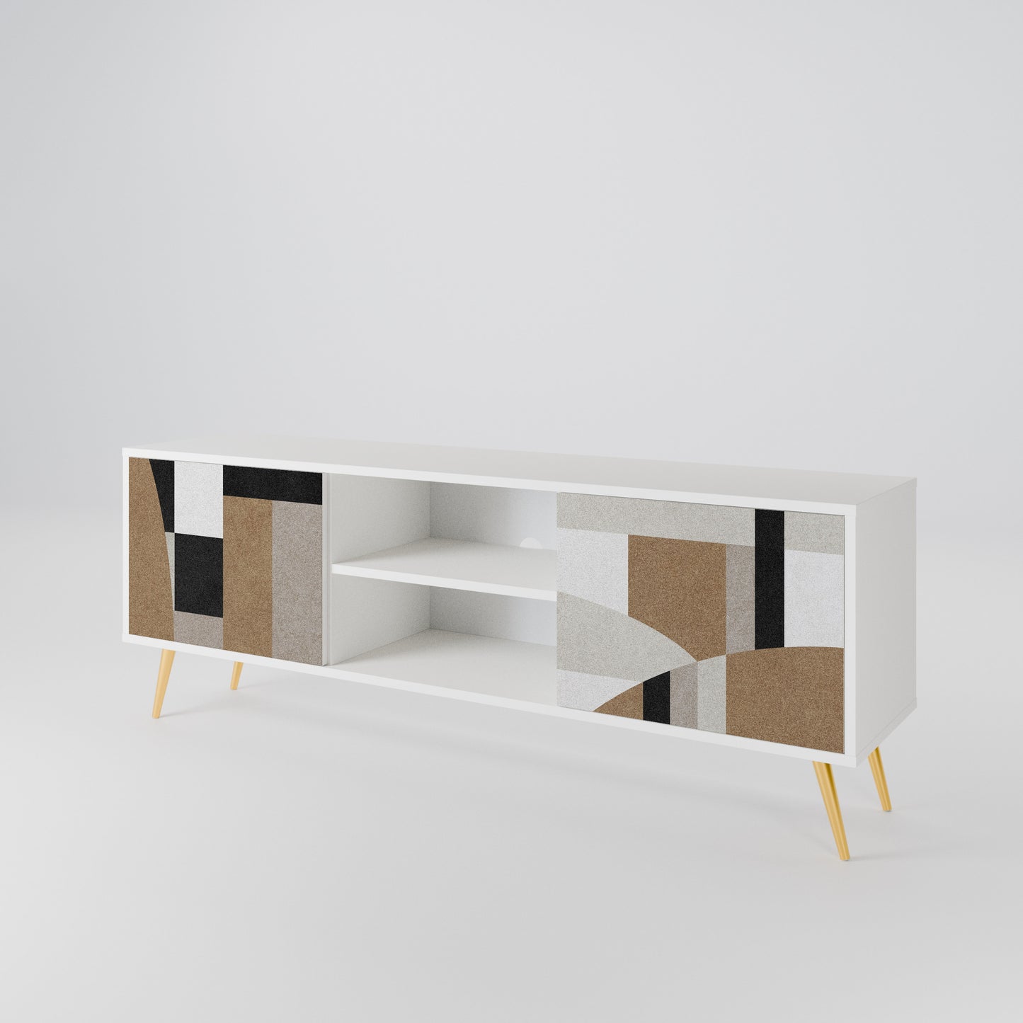 DELICATE MEMENTO 2-Door TV Cabinet