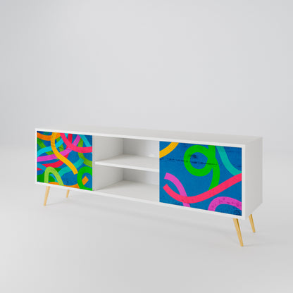 STREAMER TANGLE 2-Door TV Cabinet