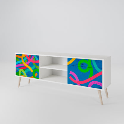 STREAMER TANGLE 2-Door TV Cabinet