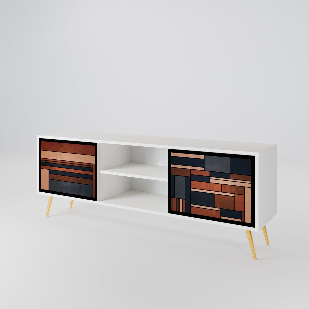 INTREPID FORMATION 2-Door TV Cabinet