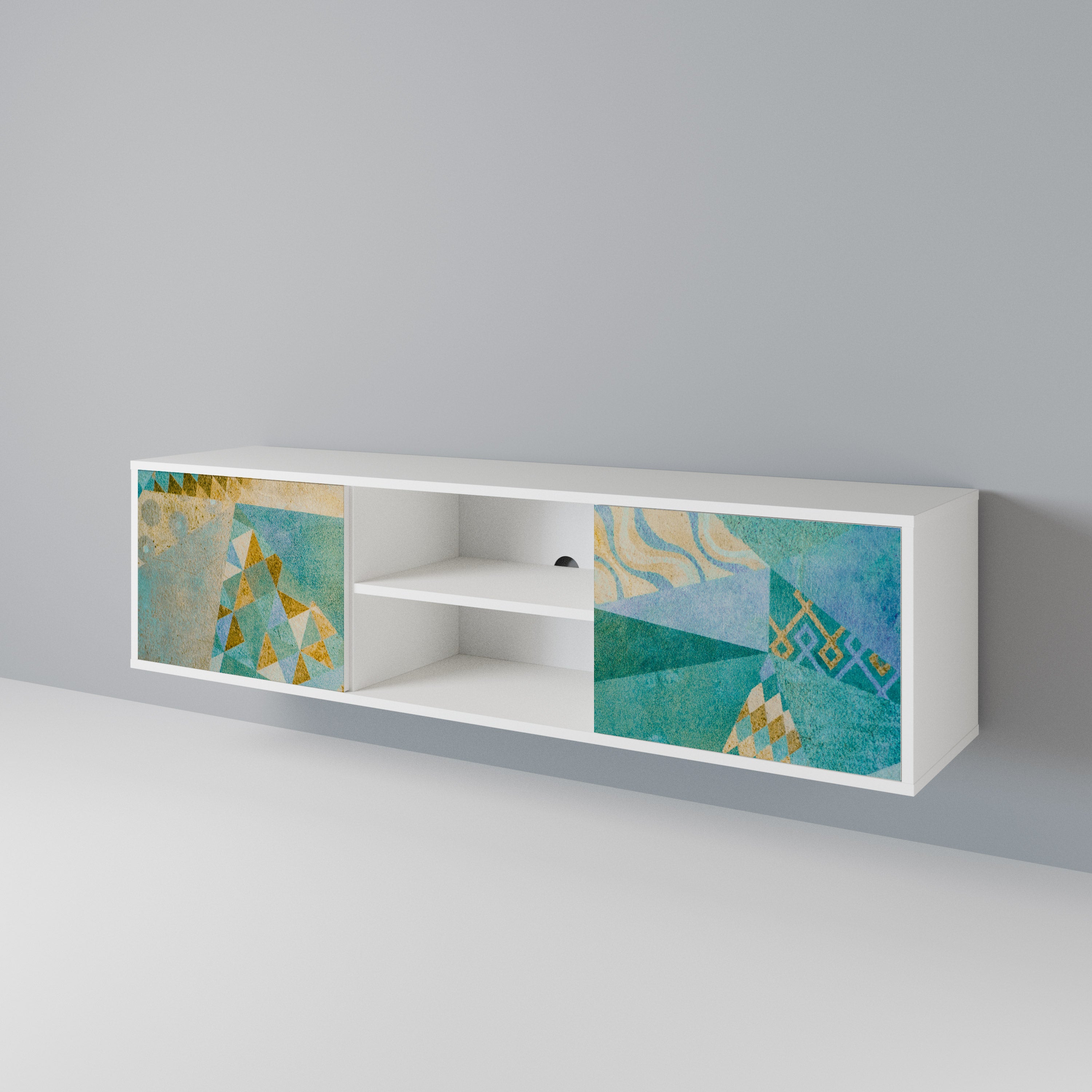 SPECTRUM SPLENDOR Móvel de TV de 2 Portas