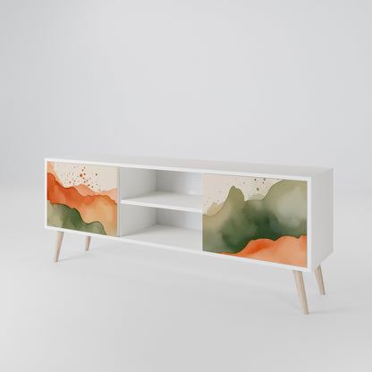 WATERCOLOUR PEAKS 2-Door TV Cabinet