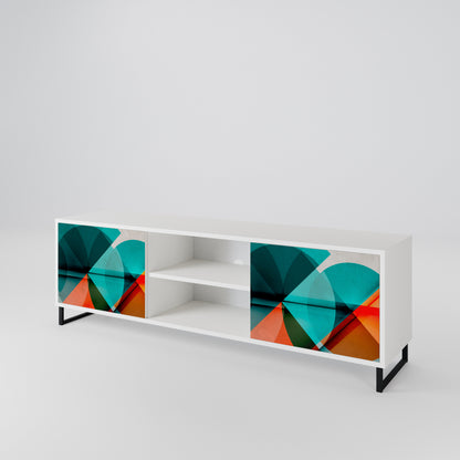 CIRCULAR RHAPSODY 2-Door TV Cabinet