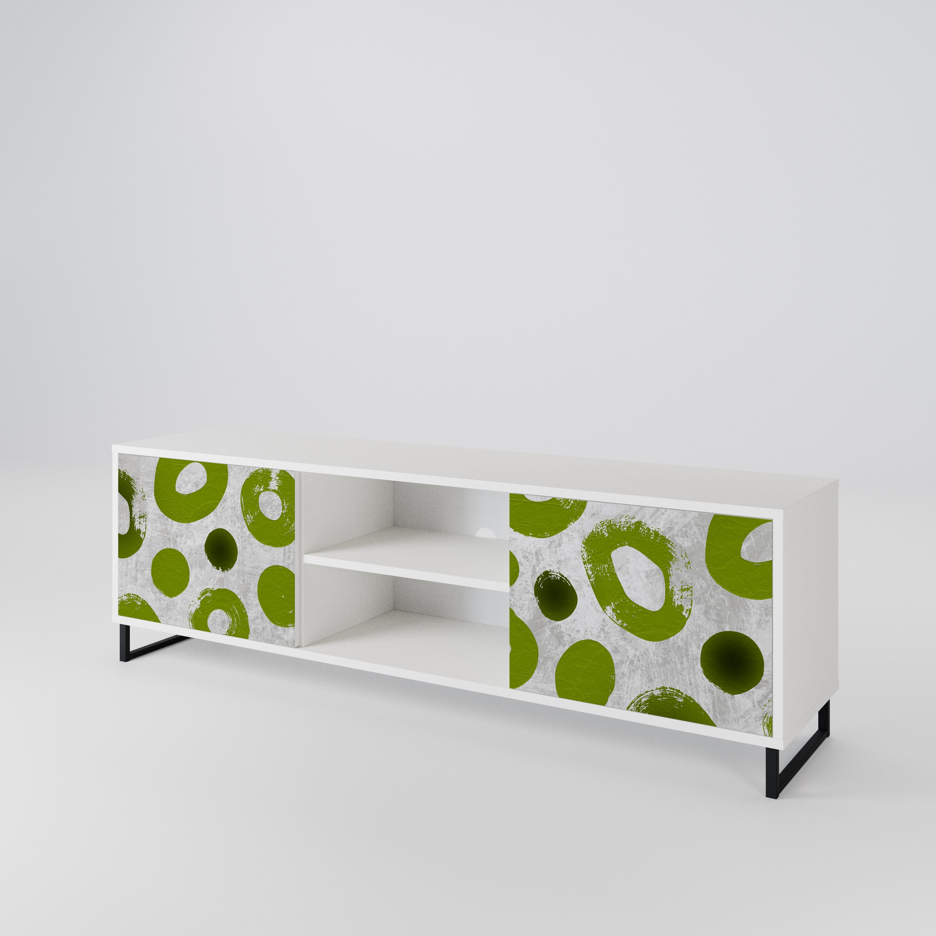 GREEN RHAPSODY Móvel de TV de 2 Portas