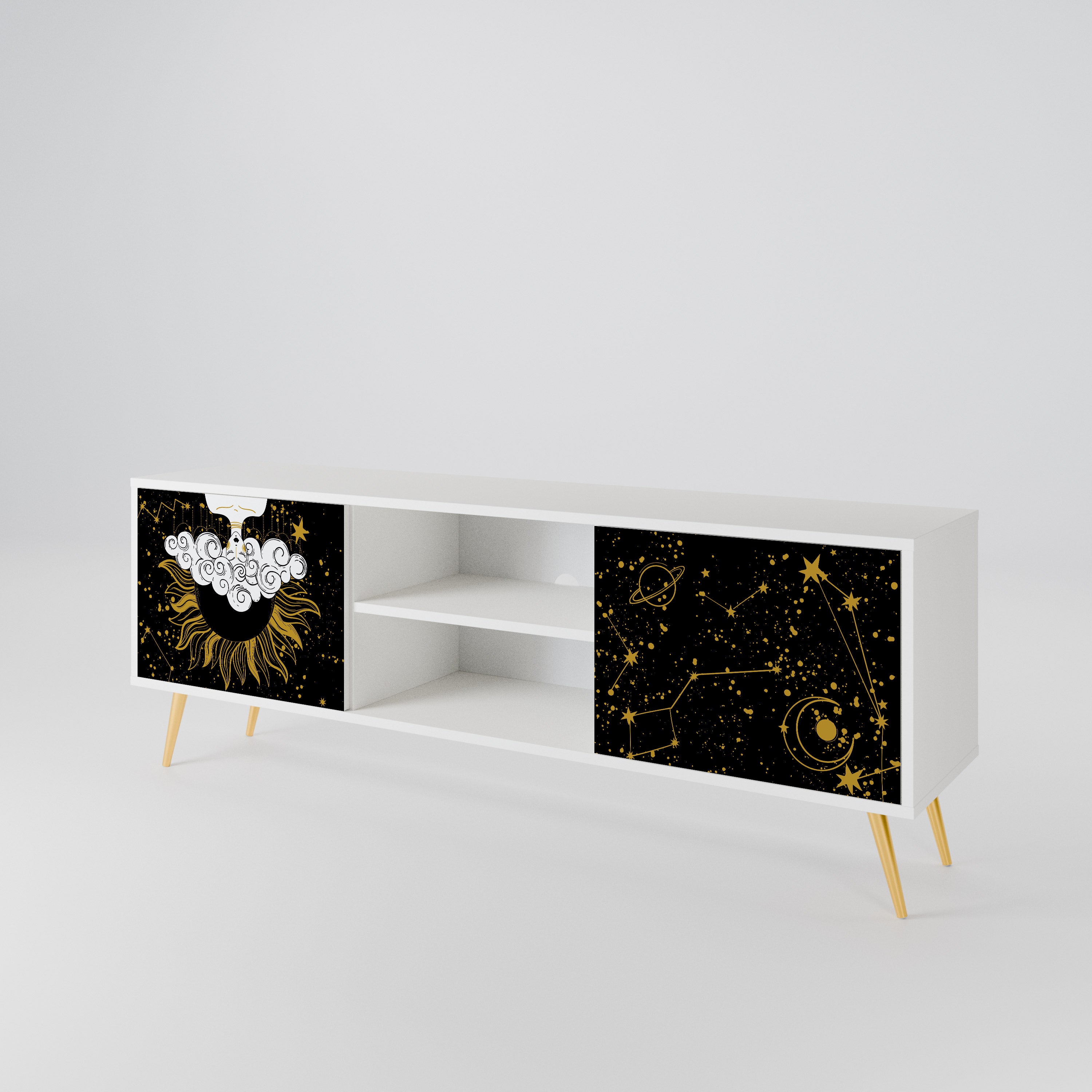 STELLAR CONSTELLATIONS Móvel de TV de 2 Portas