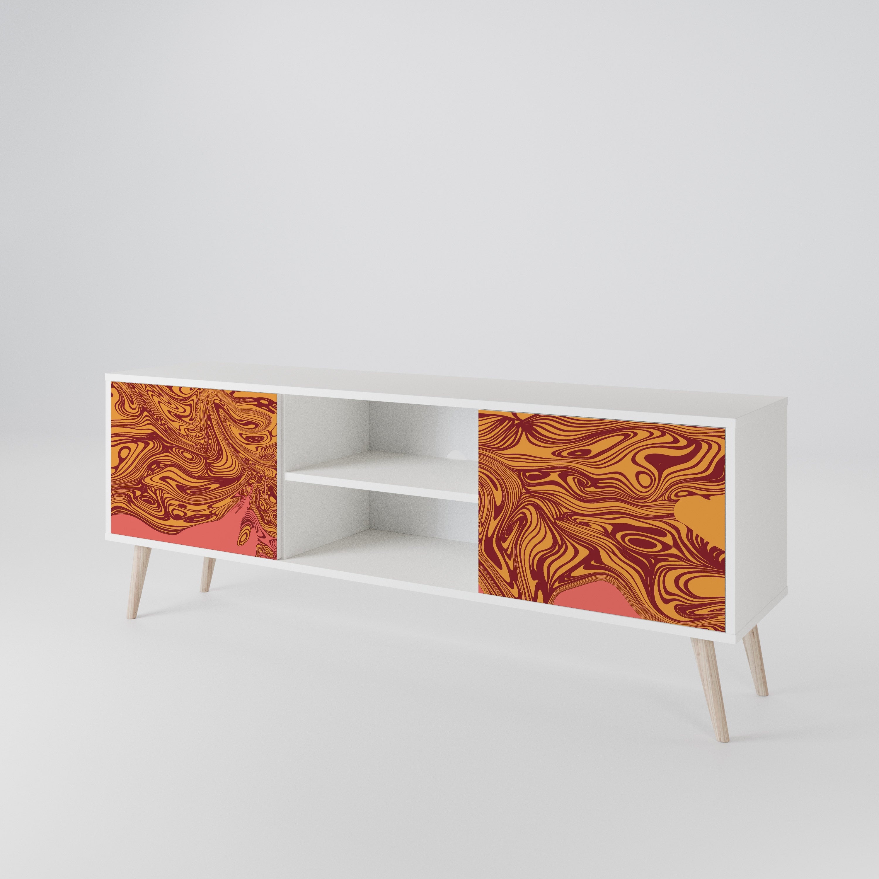 FLOATING THOUGHTS 2-Door TV Cabinet