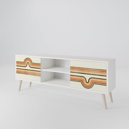 EXCEPTIONAL STREAM 2-Door TV Cabinet