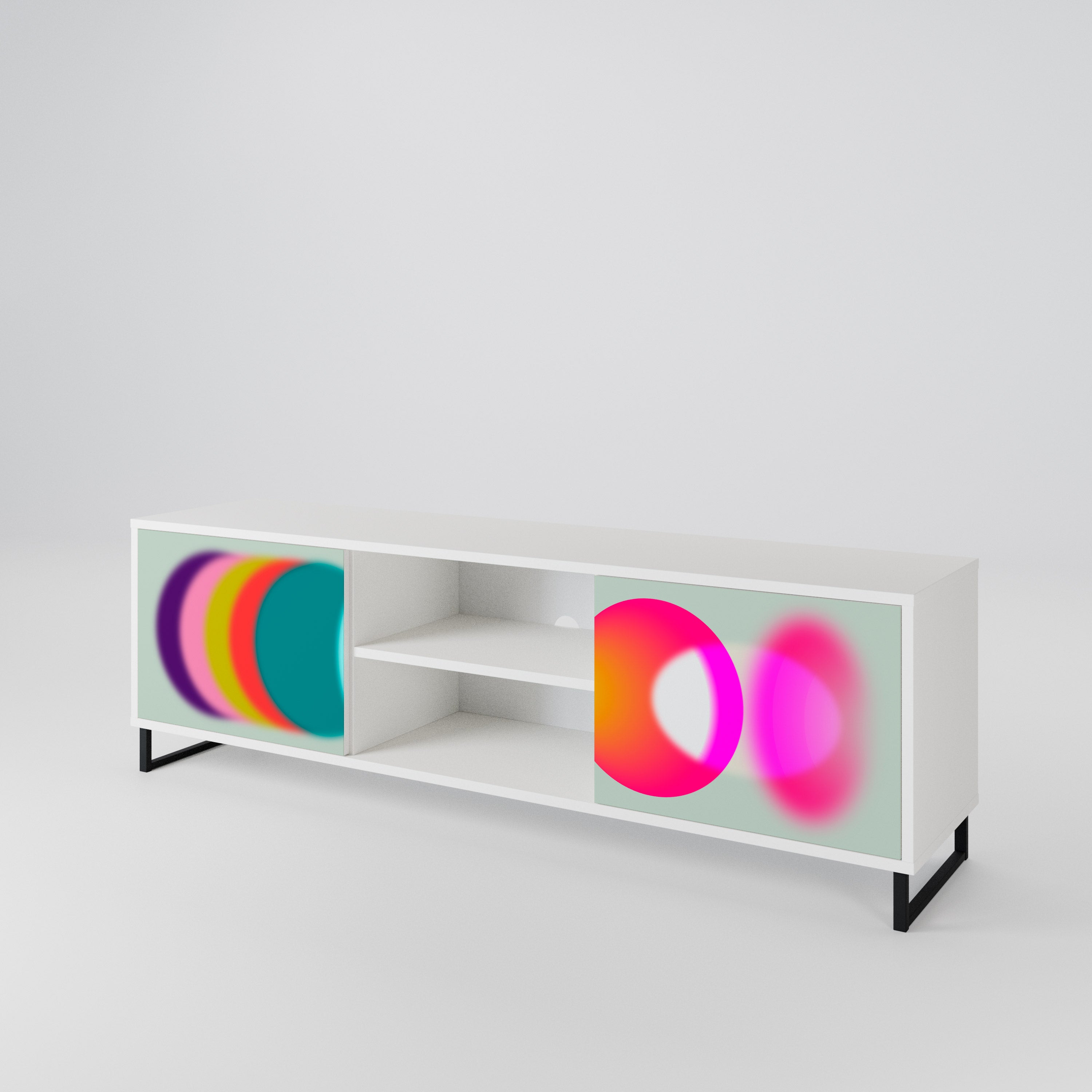 SYMPHONY OF COLORS 2-Door TV Cabinet