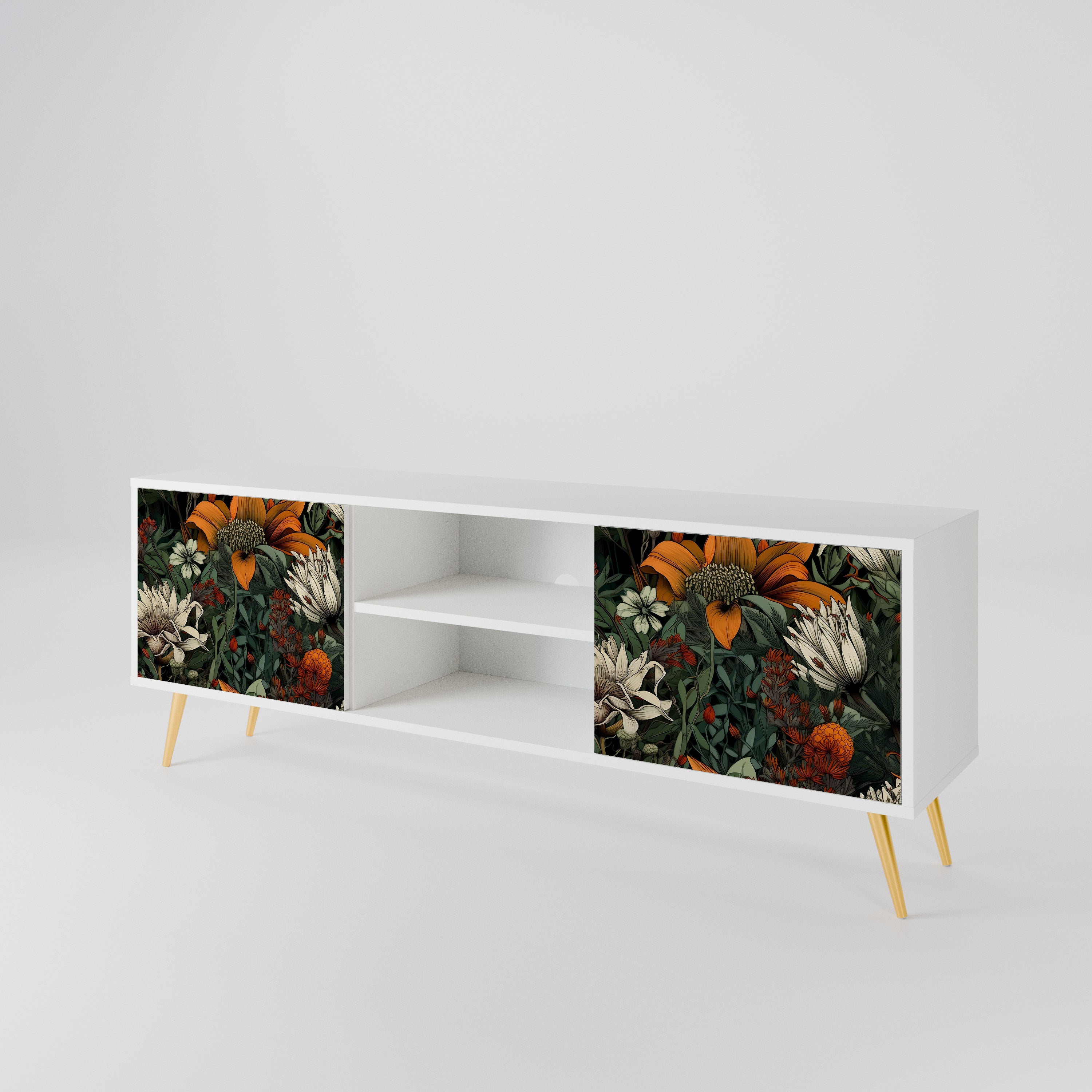 MIDNIGHT SPROUT 2-Door TV Cabinet