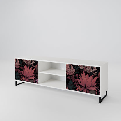 FLORAL WHISPER 2-Door TV Cabinet