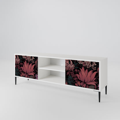 FLORAL WHISPER 2-Door TV Cabinet