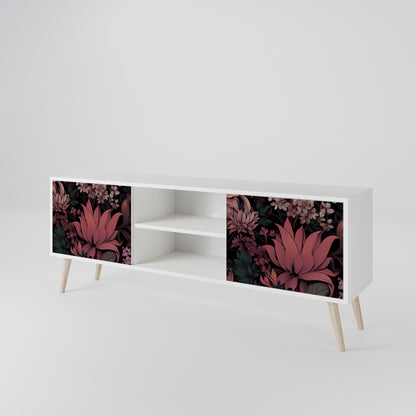 FLORAL WHISPER 2-Door TV Cabinet