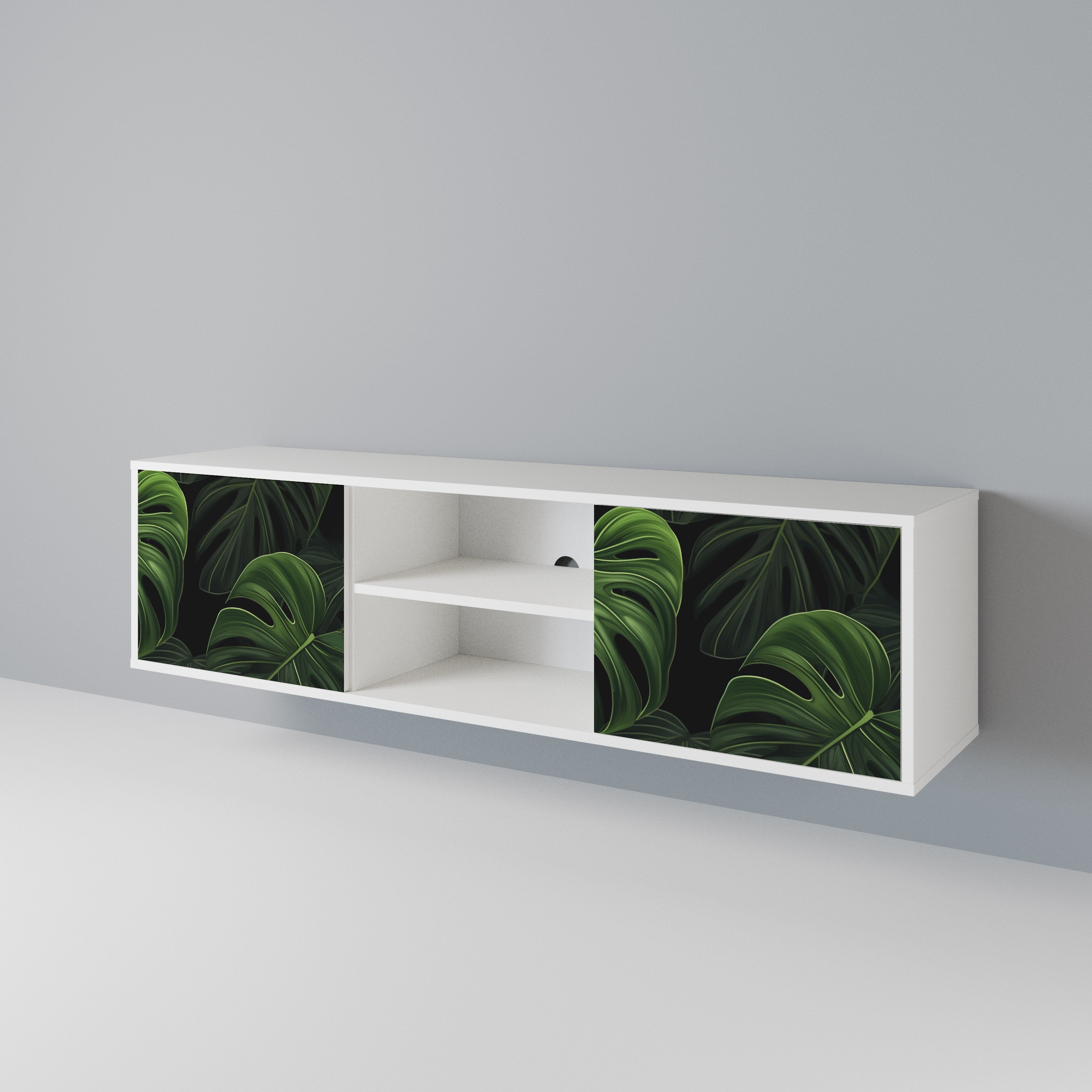 INFINITE MONSTERA Móvel de TV de 2 Portas