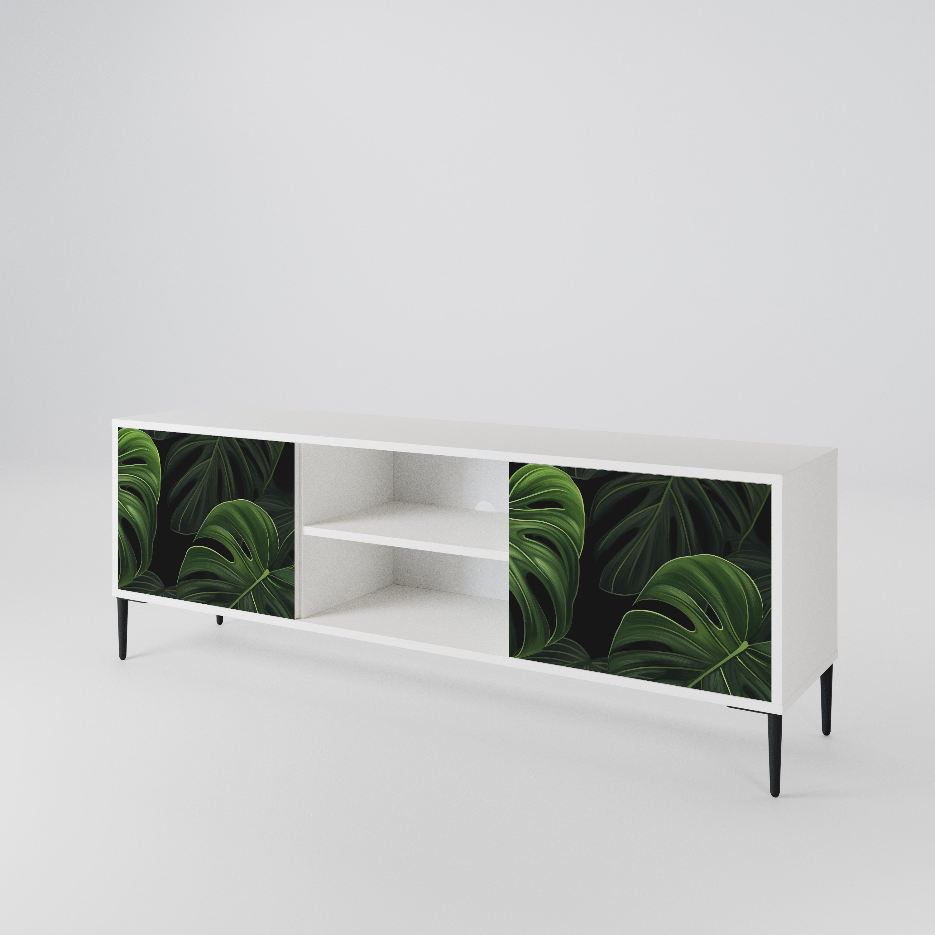 INFINITE MONSTERA Móvel de TV de 2 Portas