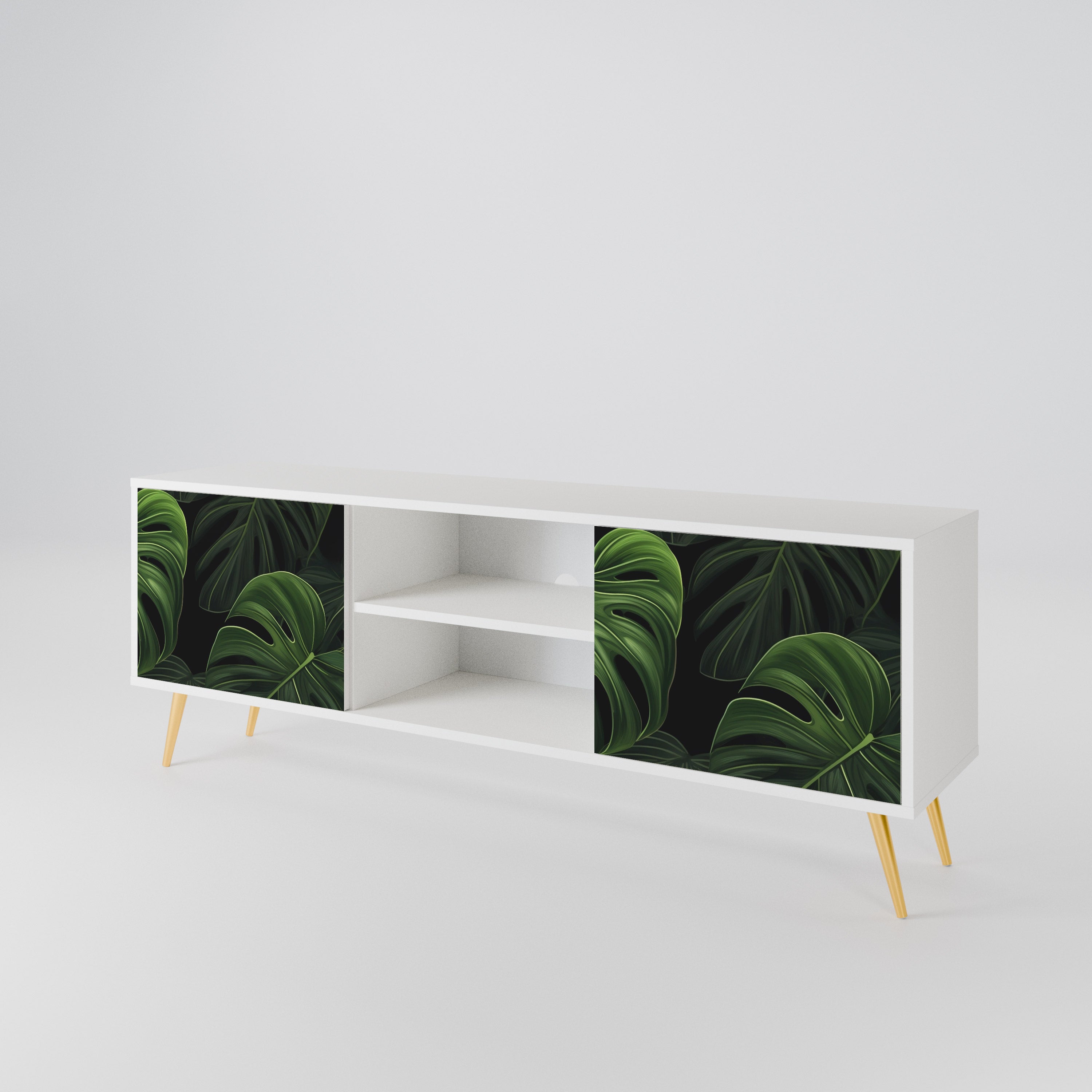INFINITE MONSTERA Móvel de TV de 2 Portas