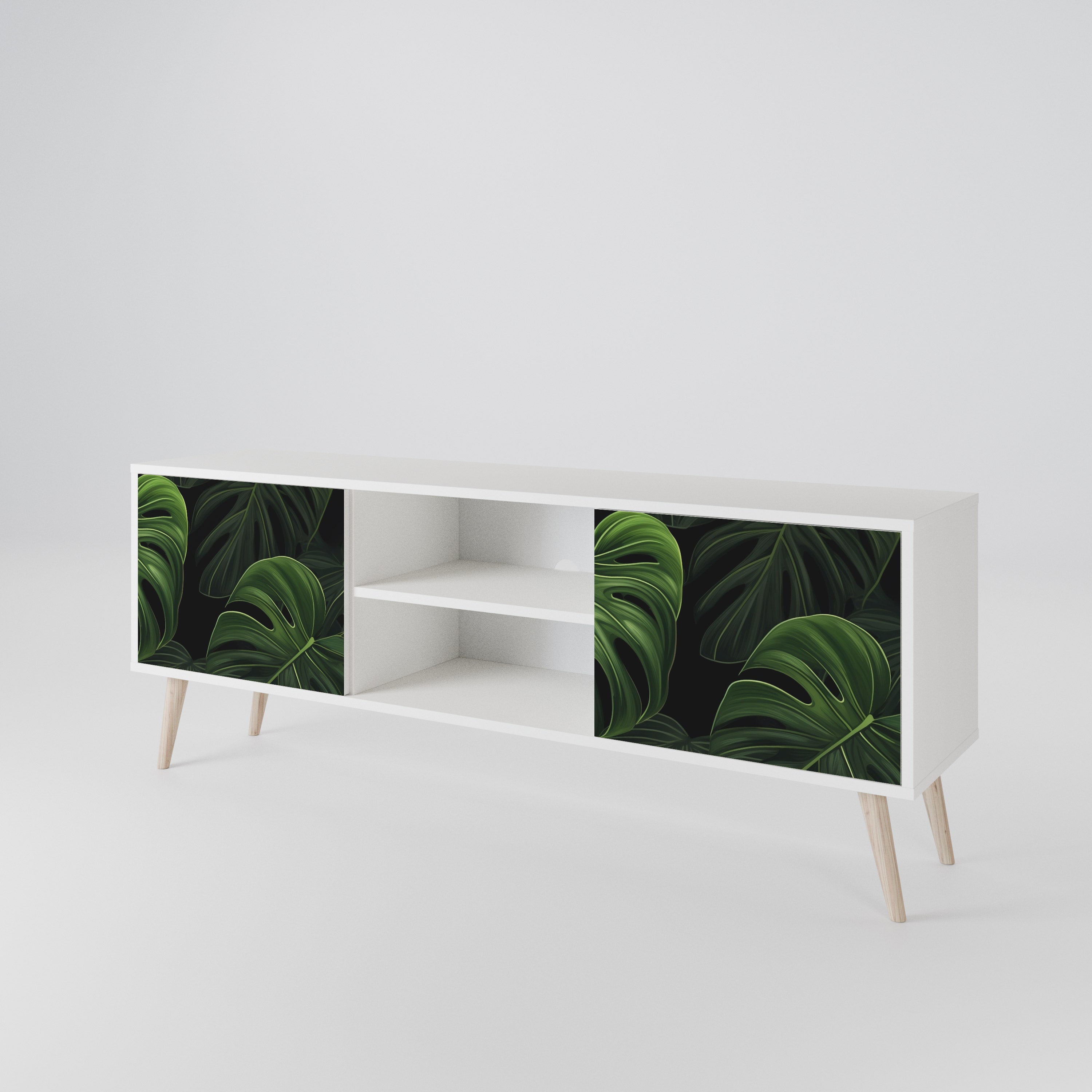 INFINITE MONSTERA Móvel de TV de 2 Portas