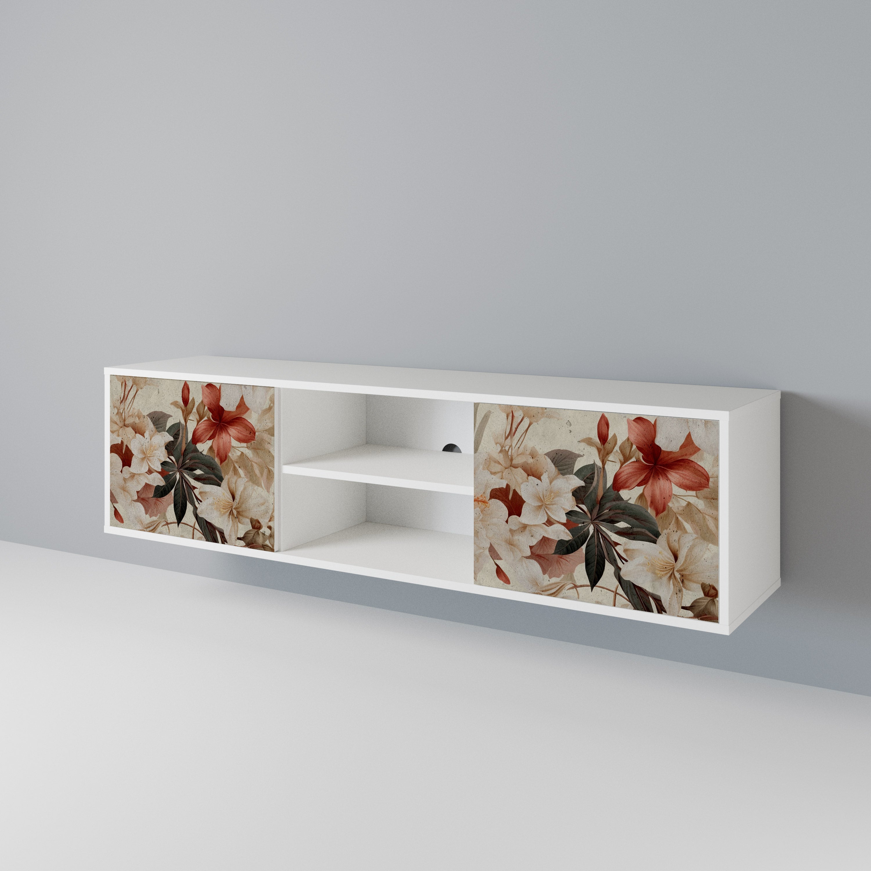 PETAL HARMONY Móvel de TV de 2 Portas