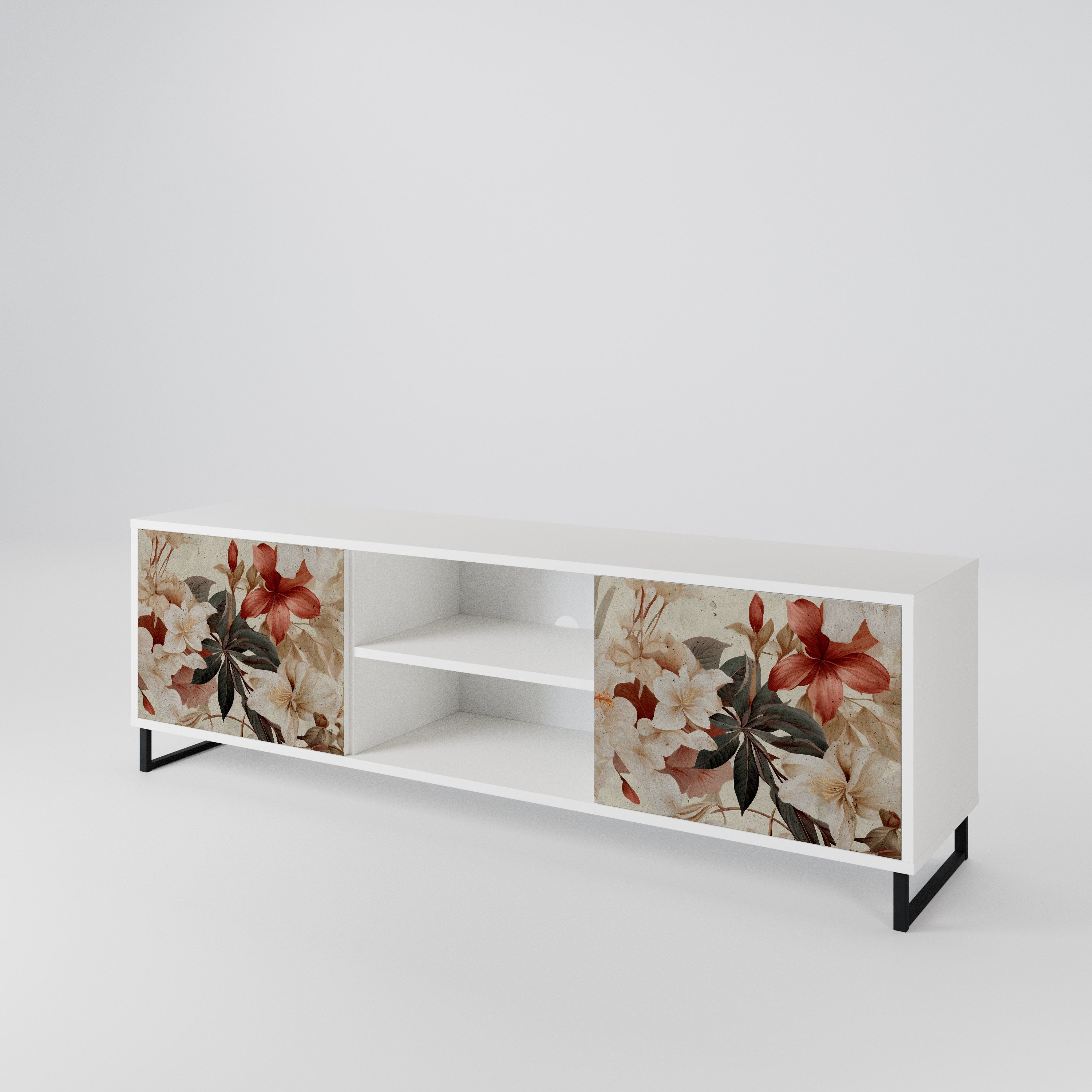 PETAL HARMONY Móvel de TV de 2 Portas
