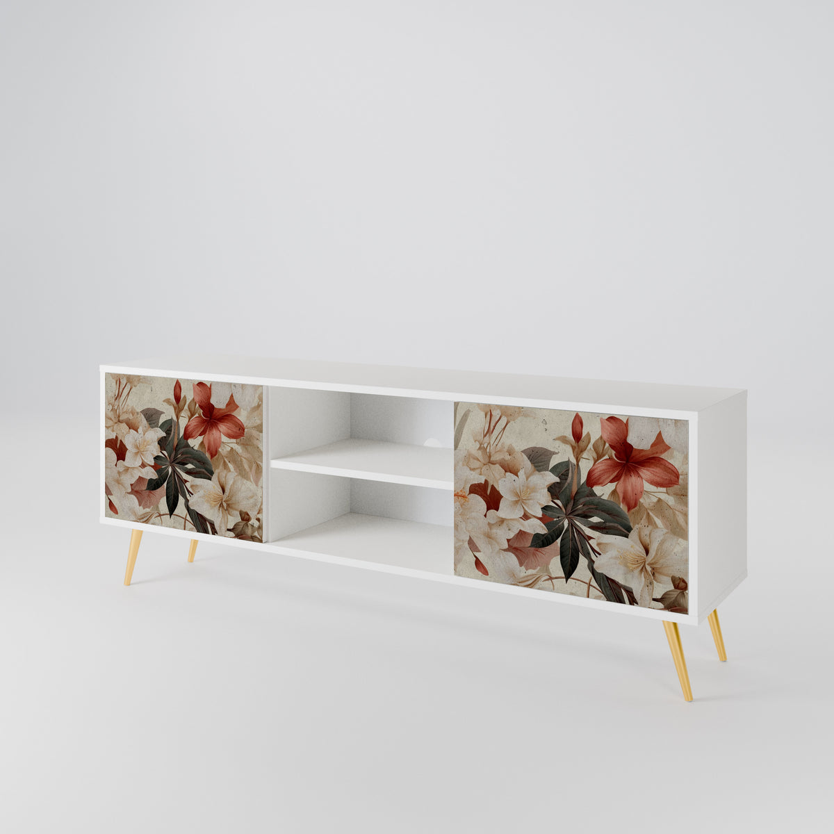 PETAL HARMONY Móvel de TV de 2 Portas