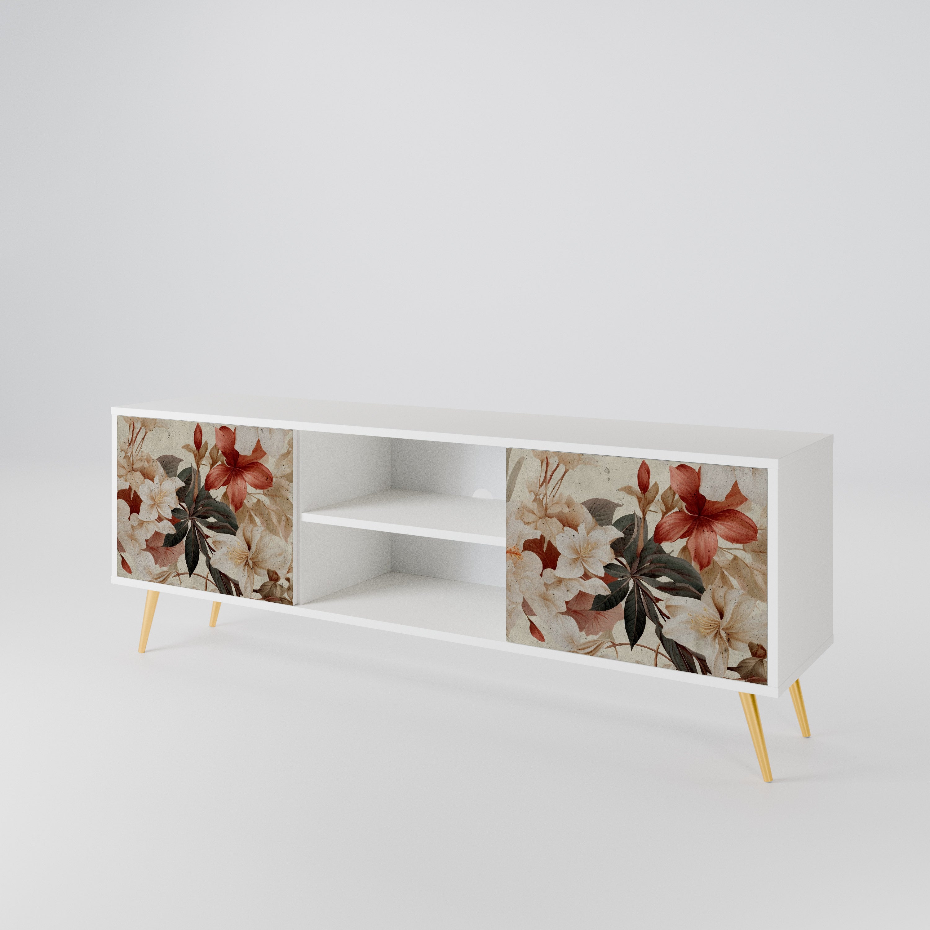 PETAL HARMONY Móvel de TV de 2 Portas