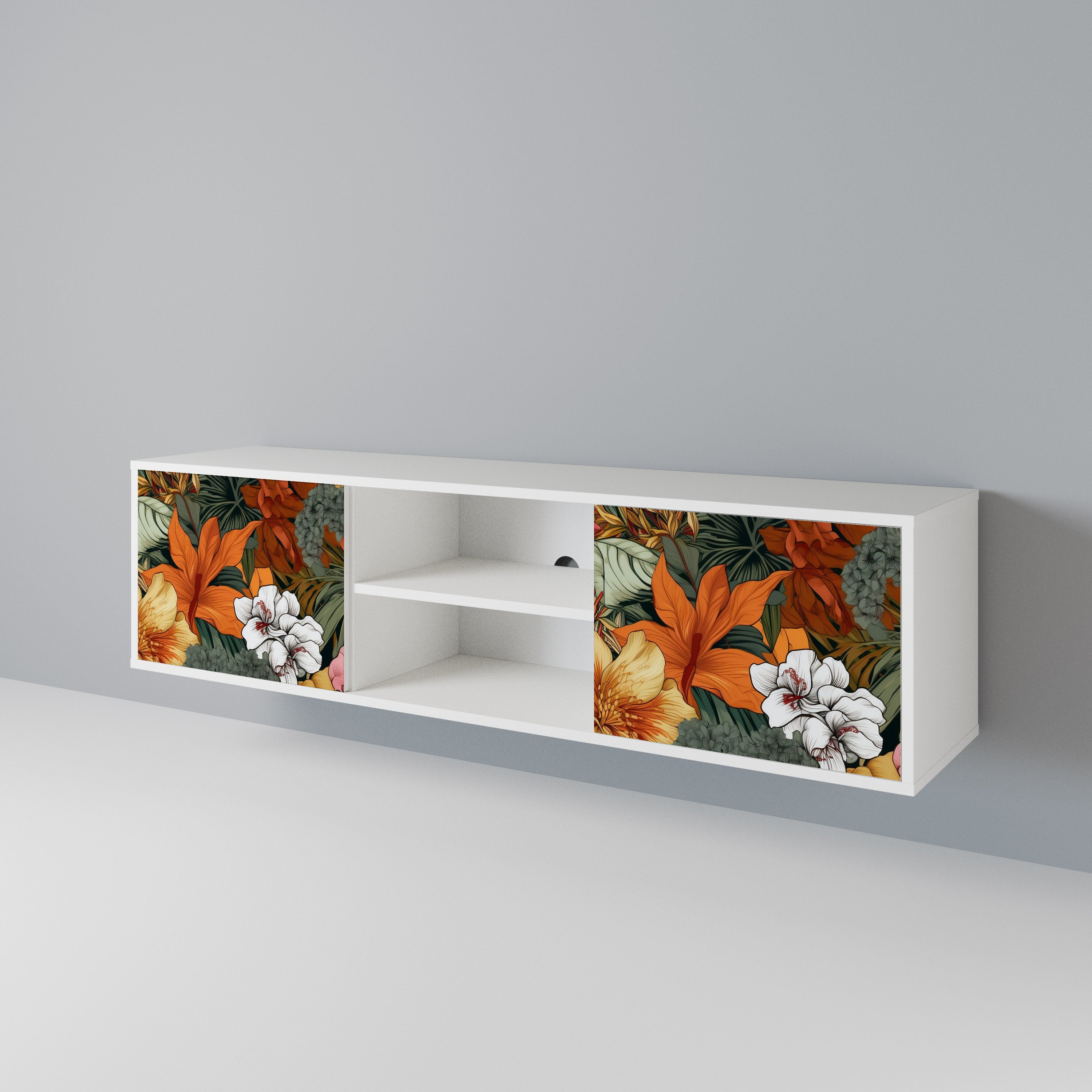 RADIANT FLORA Móvel de TV de 2 Portas