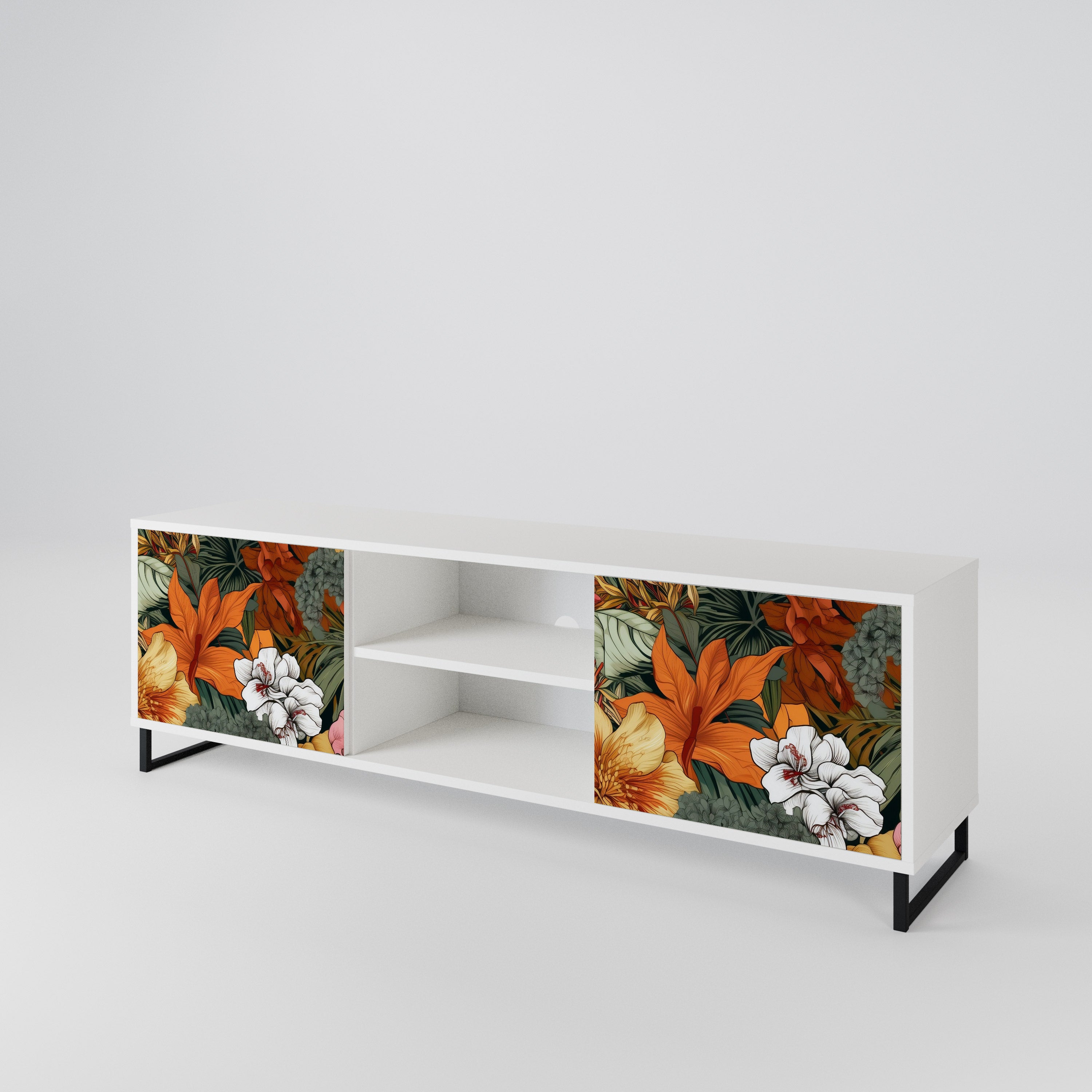 RADIANT FLORA Móvel de TV de 2 Portas