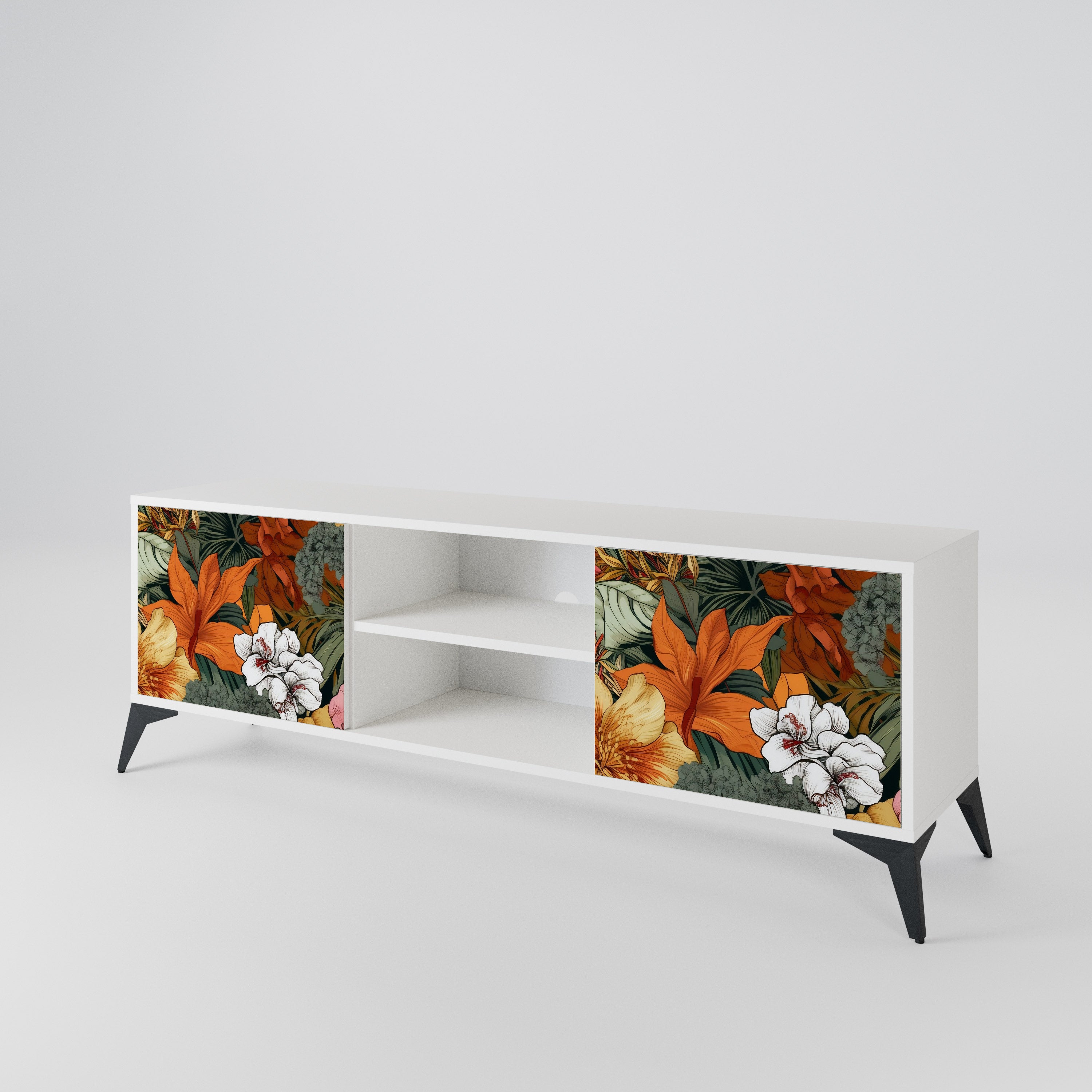 RADIANT FLORA Móvel de TV de 2 Portas
