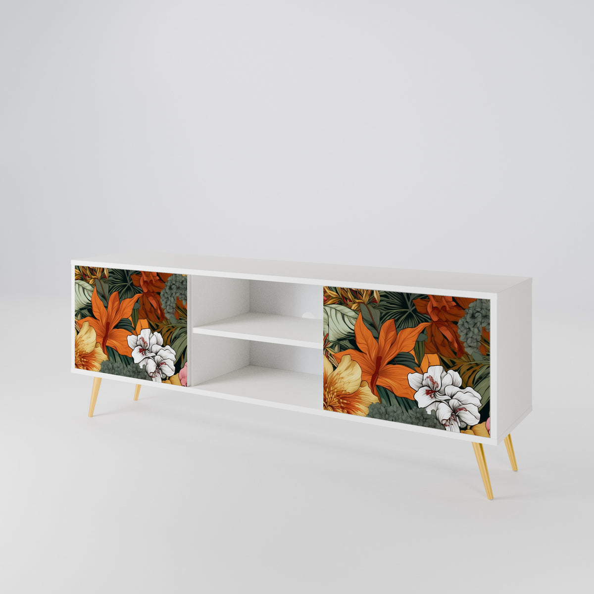 RADIANT FLORA Móvel de TV de 2 Portas