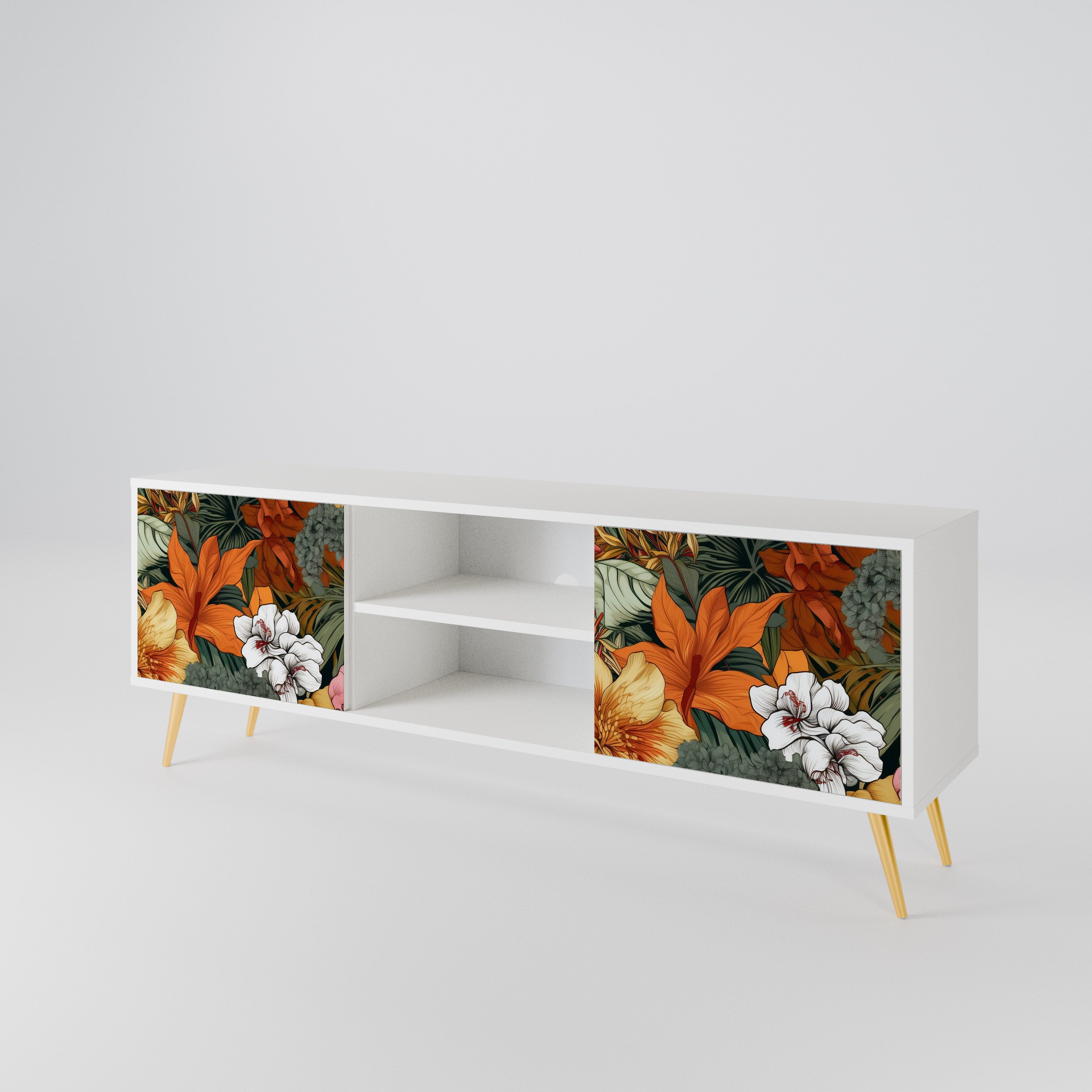 RADIANT FLORA Móvel de TV de 2 Portas