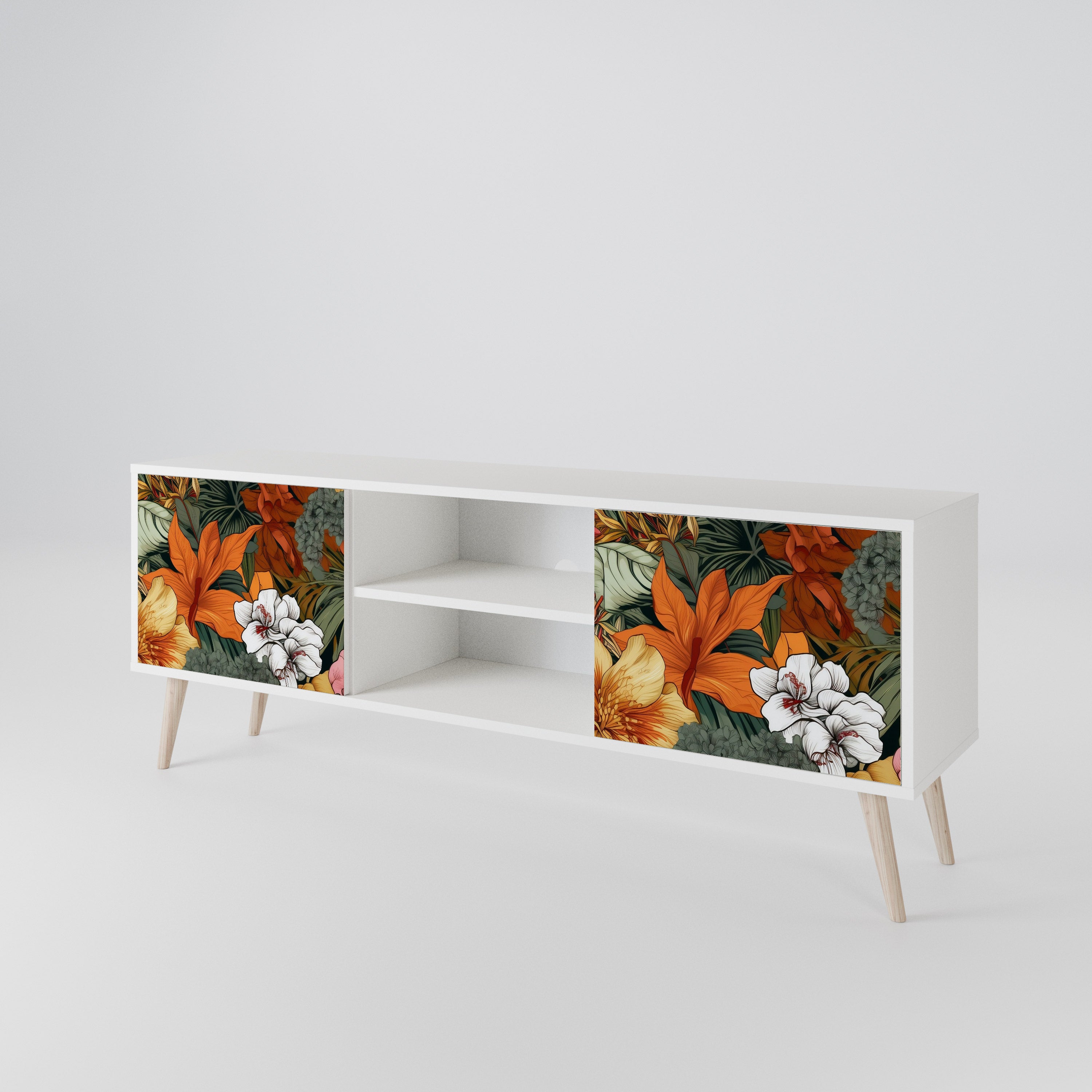 RADIANT FLORA Móvel de TV de 2 Portas