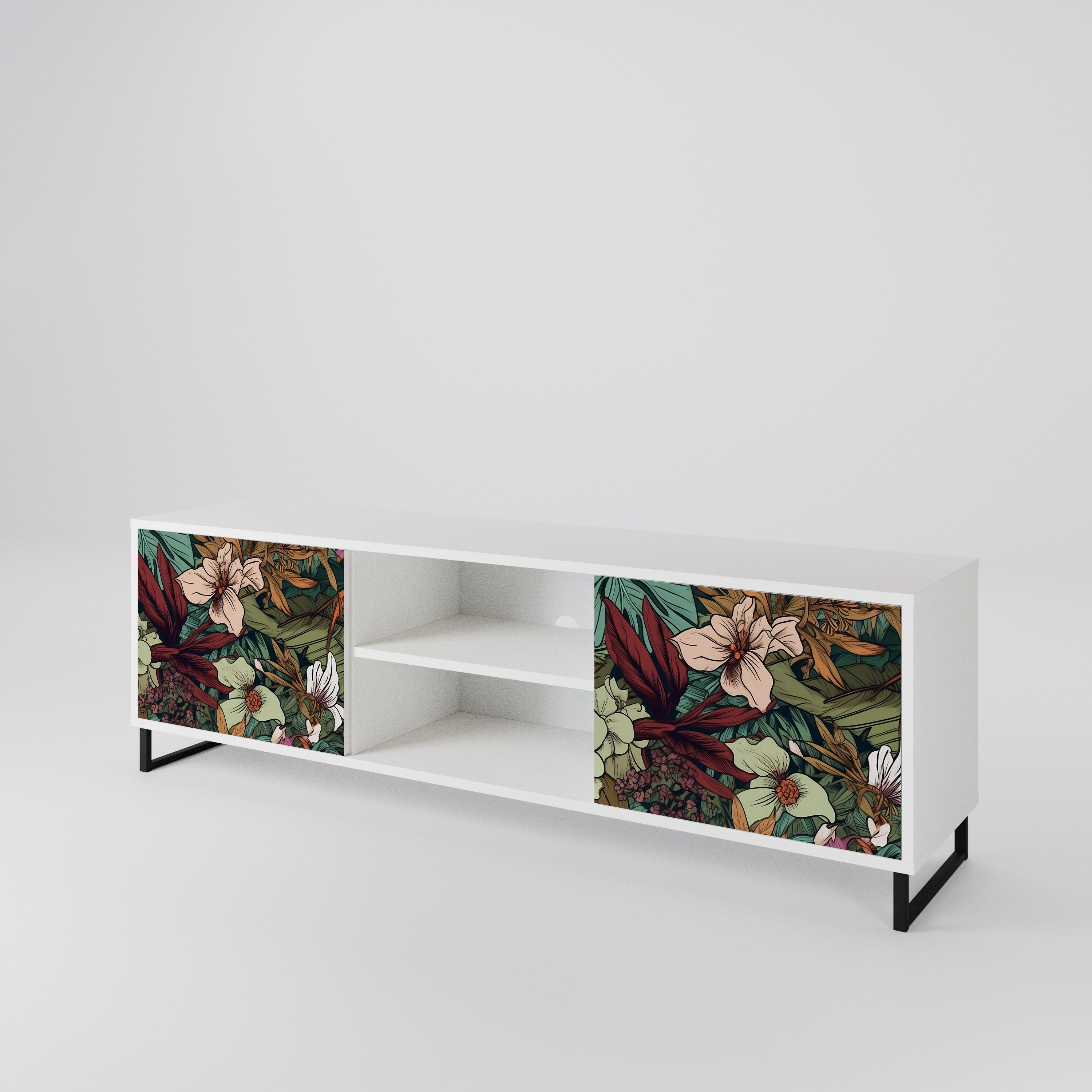 BOTANICAL EMERGENCE Móvel de TV de 2 Portas