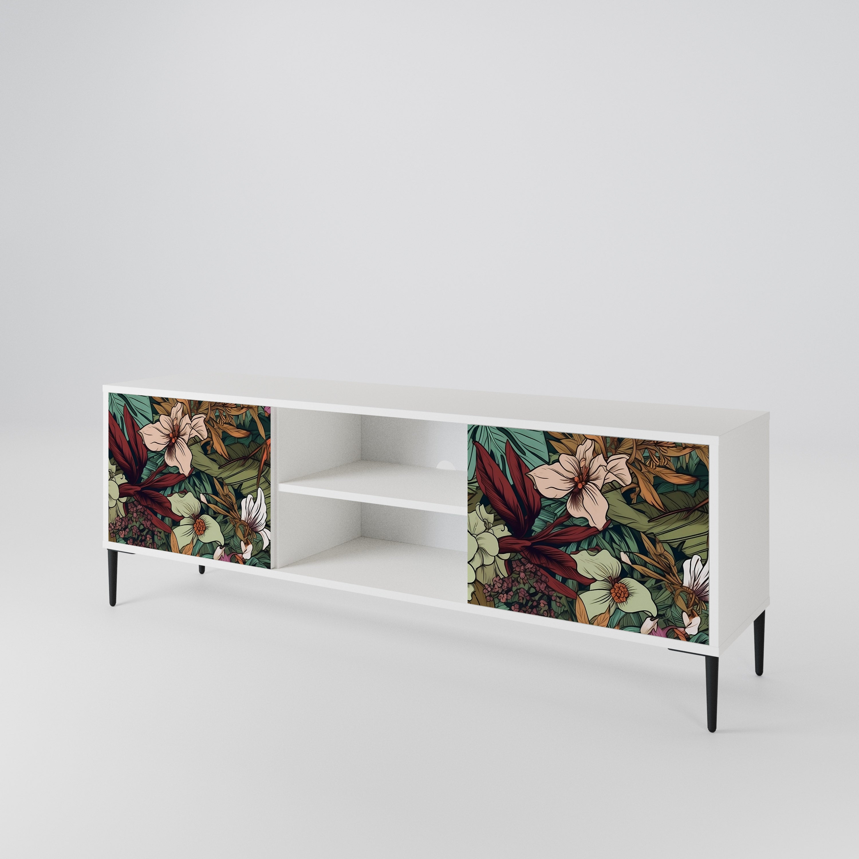 BOTANICAL EMERGENCE Móvel de TV de 2 Portas