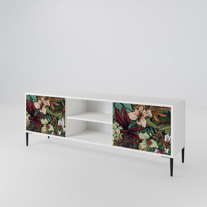 BOTANICAL EMERGENCE Móvel de TV de 2 Portas