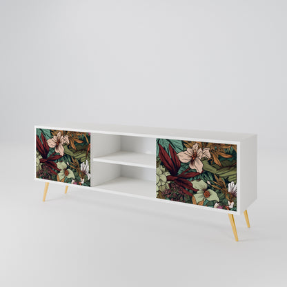 BOTANICAL EMERGENCE Móvel de TV de 2 Portas