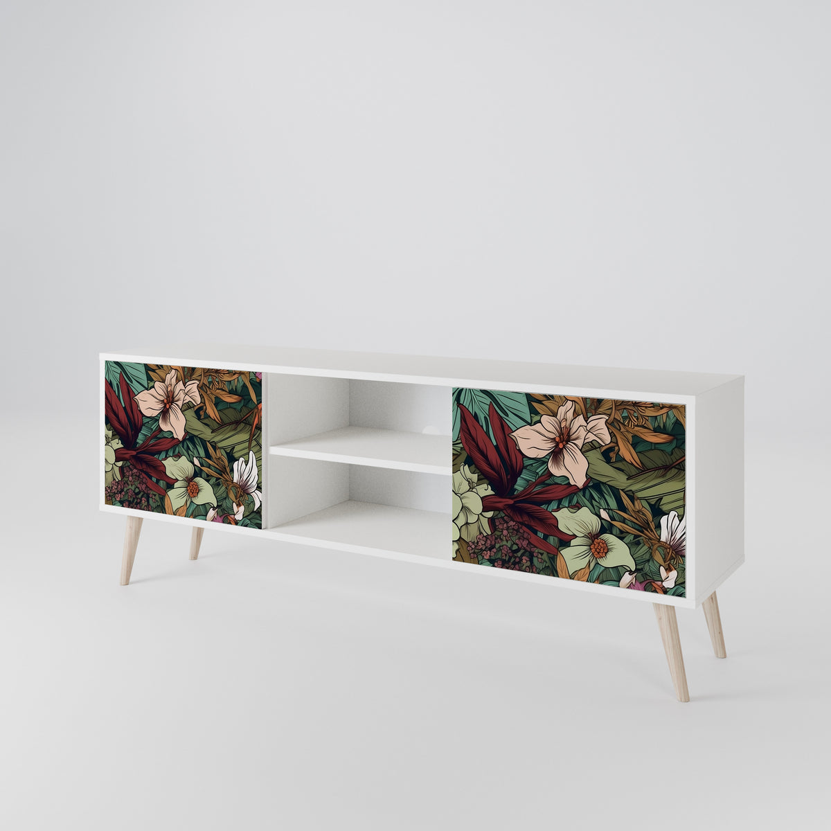 BOTANICAL EMERGENCE Móvel de TV de 2 Portas