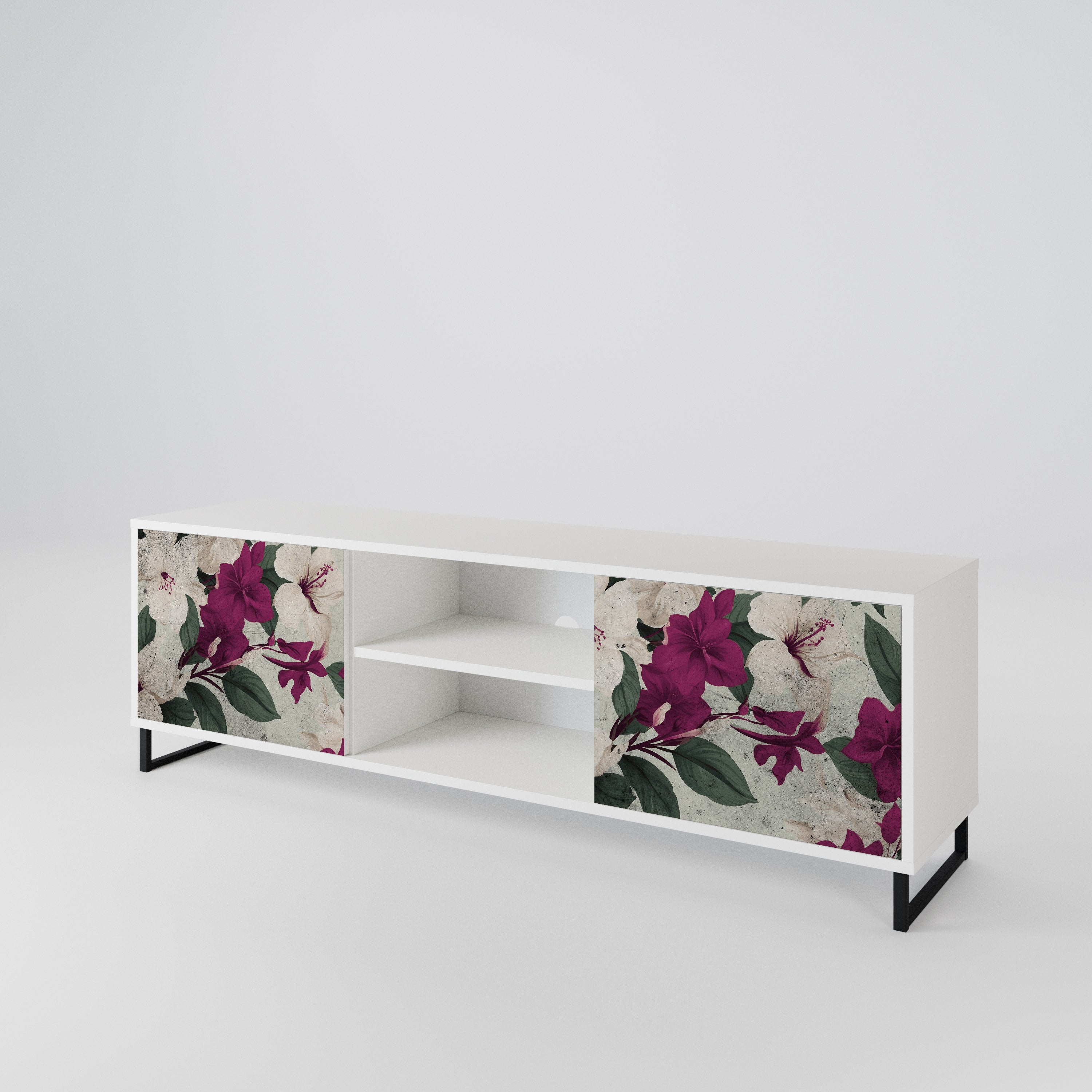 FLOWERET DREAM Móvel de TV de 2 Portas