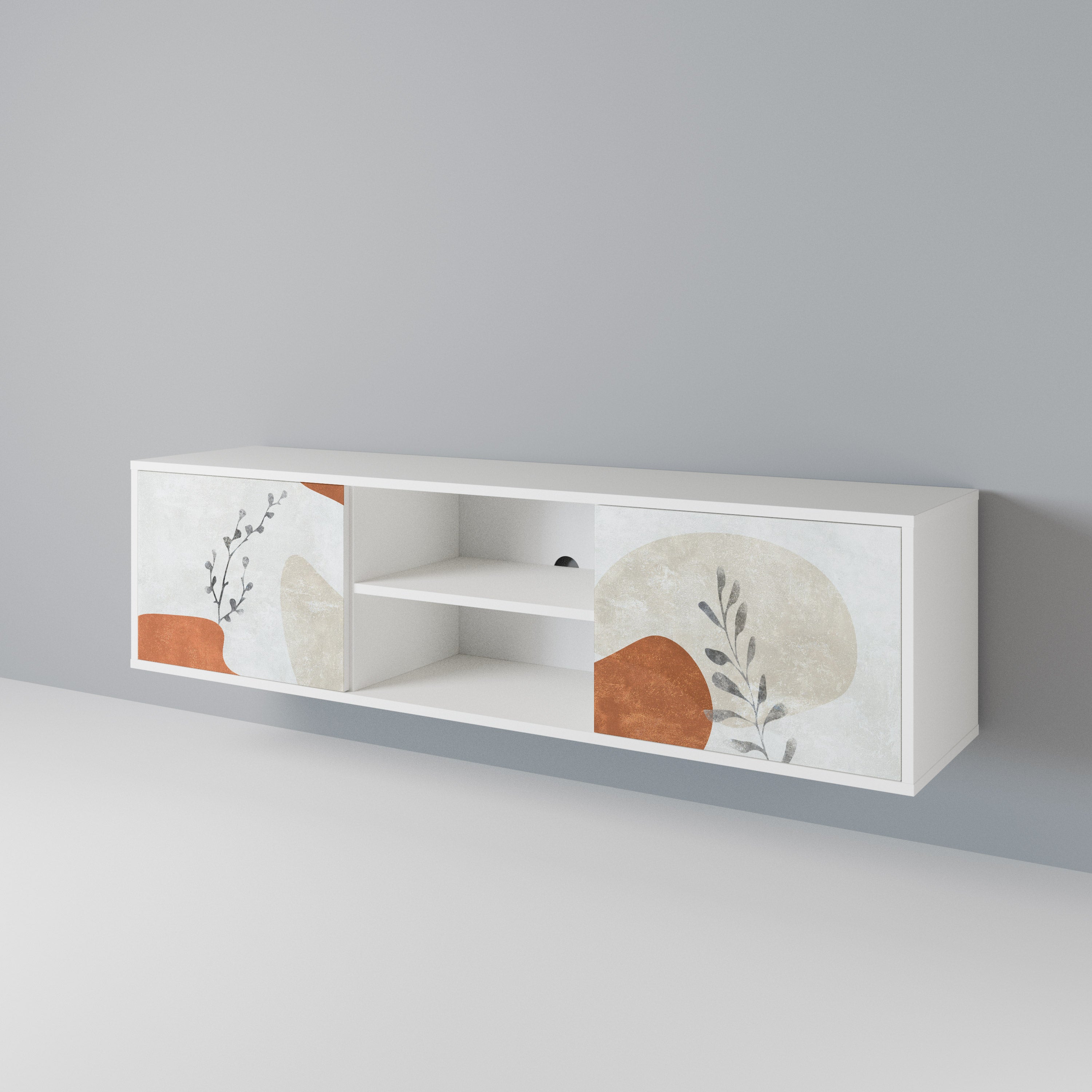 TRANQUIL TWIG Móvel de TV de 2 Portas