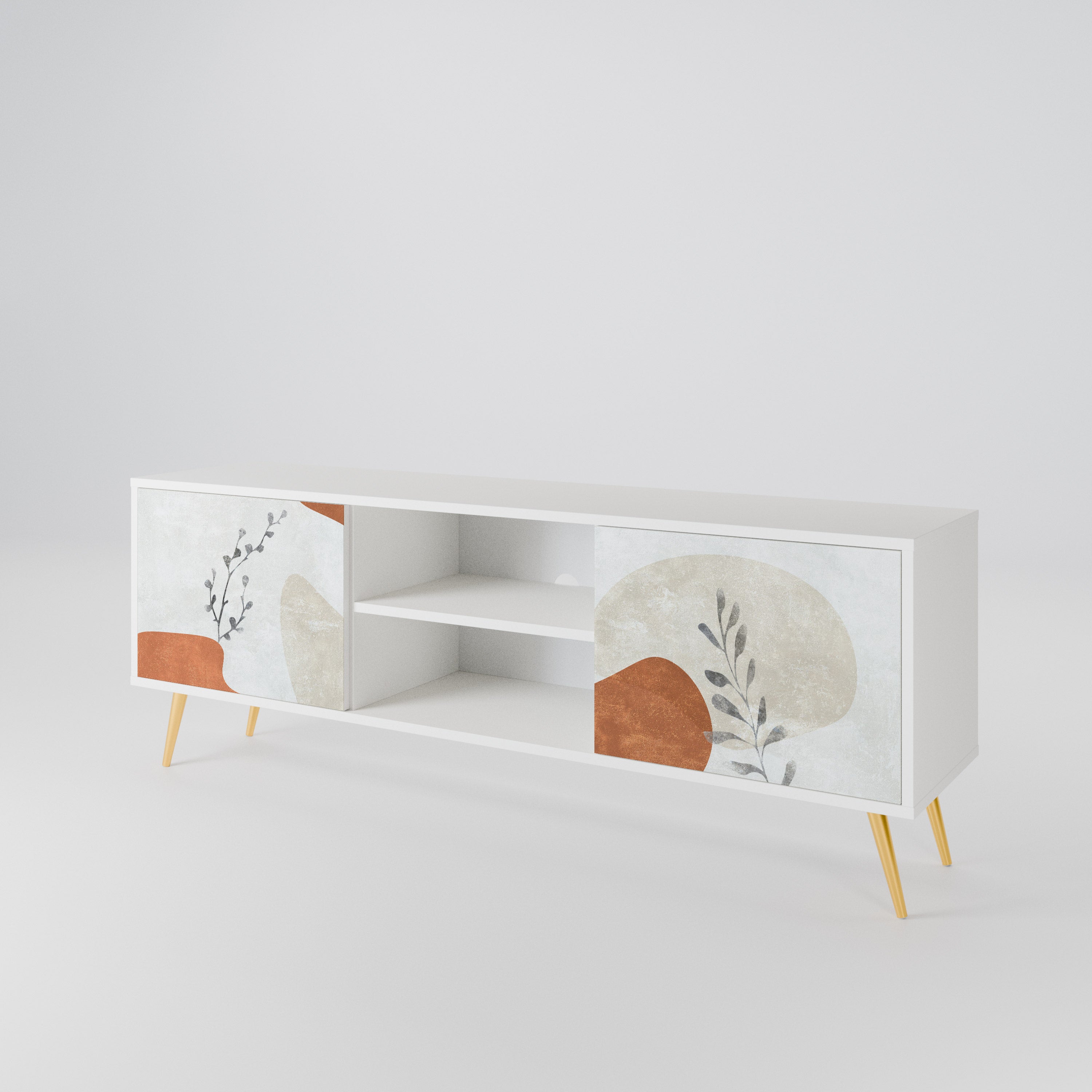TRANQUIL TWIG Móvel de TV de 2 Portas